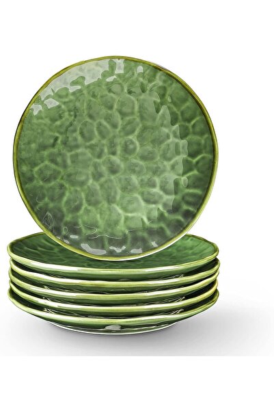 vicrays Ceramic Dinner Plates Set, 10.5 Inch, Set of 6
