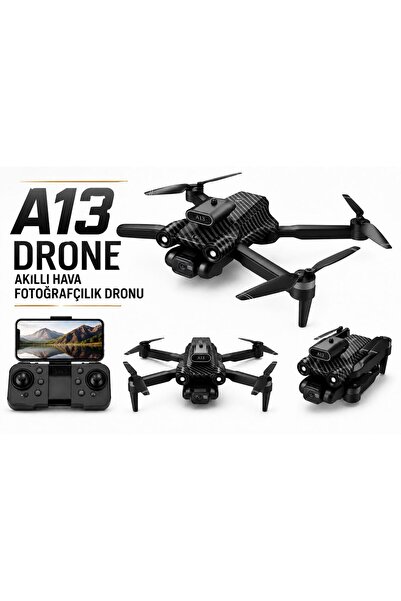 ATLT ATLANTİS A13 DRON AKILLI HAVA FOTOĞRAFÇILIK DRONU 360 DERECE AKILLI ENGE...
