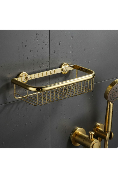 helemend Shower Shelf – Available in Single and Double Versions in Multiple C...