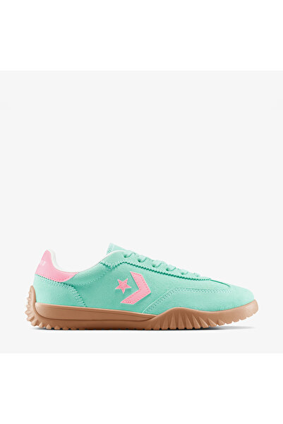 Converse Run Star Trainer Suede Unisex Yeşil Sneaker