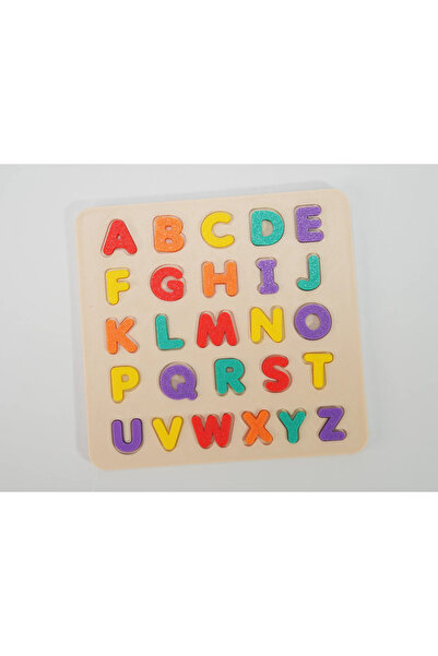 Hobibahçem 3D Printing Colorful A-Z Alphabet Puzzle - 26 Letter Educational Set