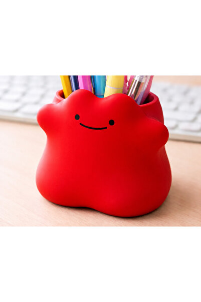 Bezos 3D Printing Smiling Cloud Pen Holder - Οργανωτής γραφείου - Κόκκινο