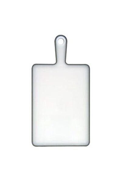 OEM Tocator din Plastic Alb cu Maner Alb Gri 30x21cm - Tocatoare, Bucatarie