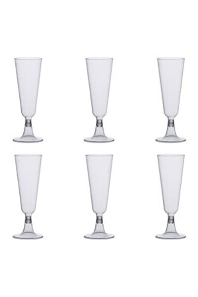 OEM Set Pahare Reutilizabile din Plastic Transparent pentru Sampanie 150ml - ...