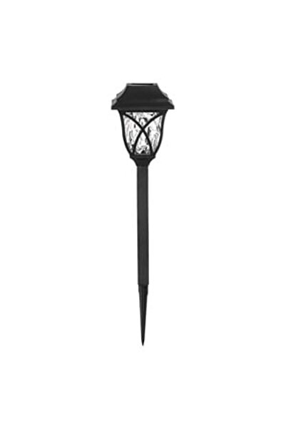 OEM Felinar Solar de Plastic Negru cu LED Alb 34cm - Lampi Solare Stick, Prod...