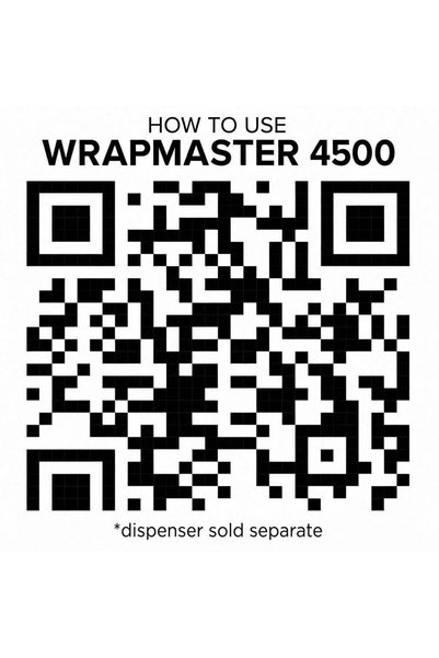 wrapmaster Cling Film Refill Pack 3 Rolls – Professional Food Grade Plastic Wrap, Kitchen Cling Film Rolls for Food Storage, Freshness Preservation & Home Use