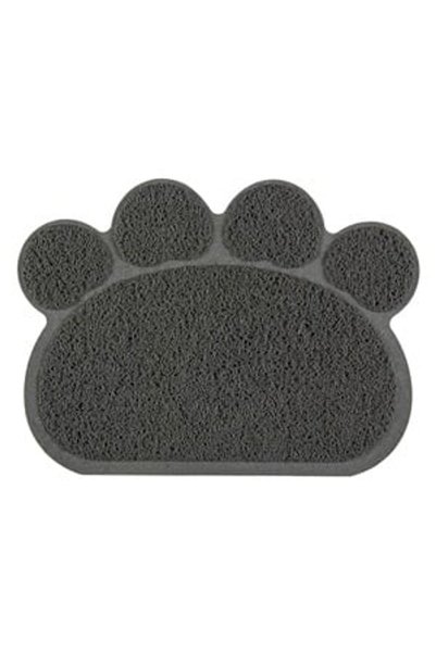 OEM Covoras spaghetti pentru animale de companie, model laba, gri, 38x29 cm, ...
