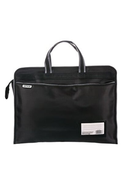 OEM Servieta Neagra cu Manere 39x10x30cm - Serviete Documente, Produse Scoala