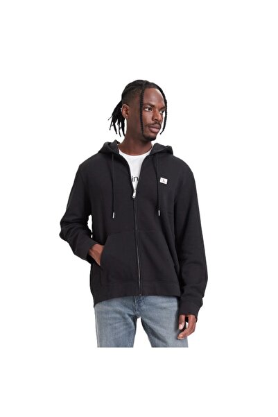 Calvin Klein CL LS με φερμουάρ υφαντό με ετικέτα με κουκούλα FZ