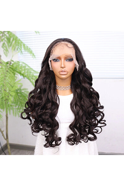 online kapsulavm avm alışveriş Light Brown Baby Fiber Sen Dense Daal Tulle Wig