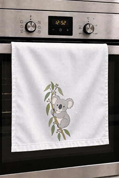 Valerine Life Hand Drying Towel 30X50Cm Cotton Absorbent Little Koala for Kit...