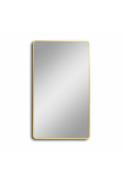 PRIME STYLE مراية حائط بأطار ذهبى مقاس 100 × 60 سم