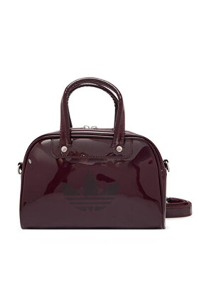 adidas Geantă Adicolor Mini Bowling Bag KQ9066, roșu-vin