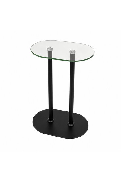 PRIME STYLE Single Service Table Black