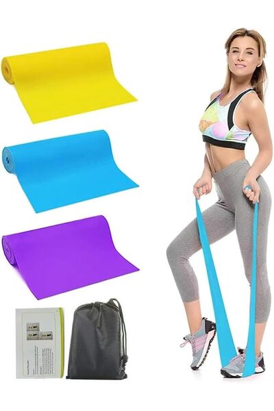N W Widener NW Guteck Resistance Bands for Upper & Lower Body (Pack of 3)