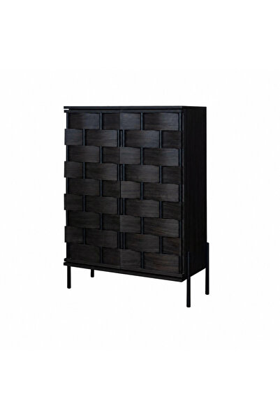 PRIME STYLE دولاب أحذية ماليزي ببابين باللون الجوزي