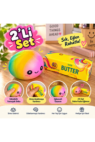 Heribom Gökkuşağı Jel Dolgulu XL Boyut Çin Mantısı - Tereyağ Butter Sukushi S...