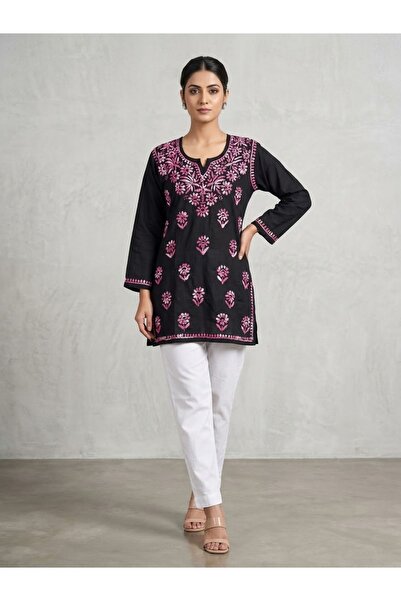 Mysha by arisha Chickenkari Kurti