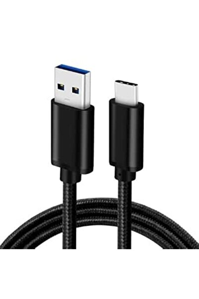 Generic USB A to USB C Cable, 3A Fast Charging, Nylon Braided Type-C Charger ...