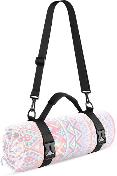TERRIFI Yoga Mat Strap, Adjustable Nylon Carrier, Shoulder Sling with Soft Ha...