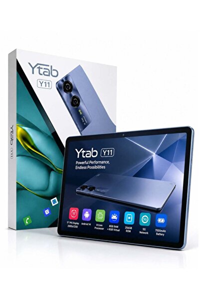 Y TAB YTAB Y11 11-Inch Kids Tablet with Arabic-English Wireless Keyboard, Mou...