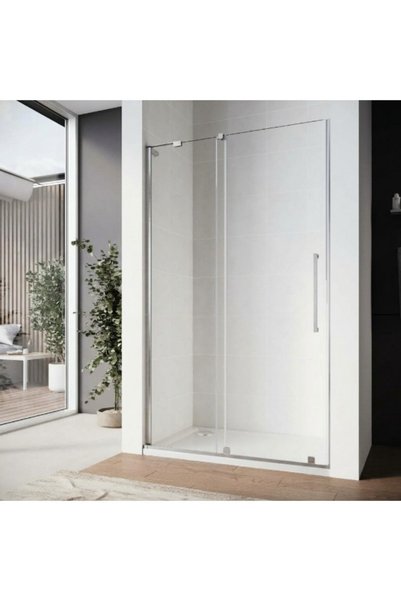 Aqua Drops باب دش منزلق بتصميم أنيق عالي الجودة مقاس 120 × 200 سم