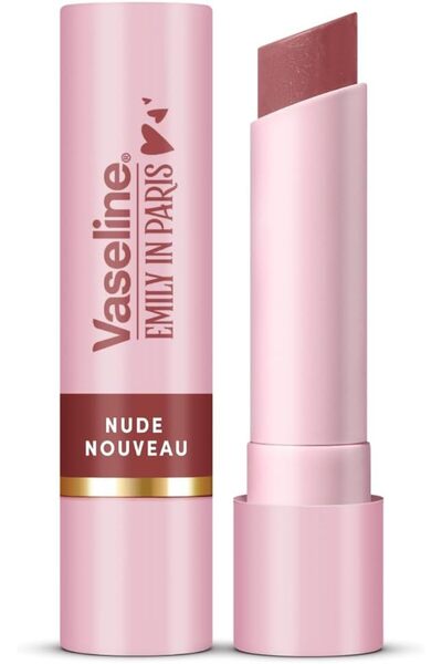 vaseline gluta glow فازلين × إيميلي في باريس، إصدار محدود، بلسم شفاه بلون طبي...