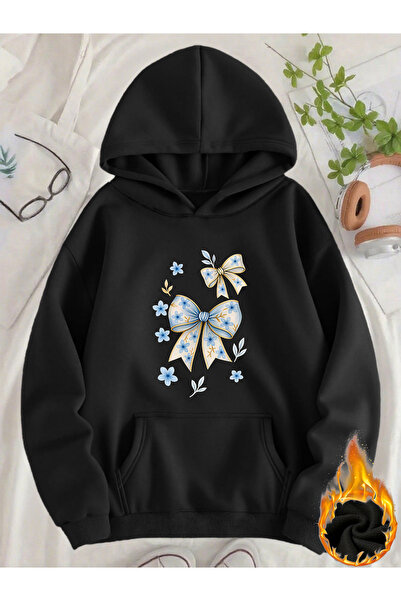 Deocept Unisex Printed Hooded Sweatshirt with Kangaroo Pocket, Comfortable Fi...