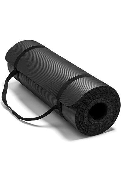KUYING Yoga Mat 1-Inch Extra Thick High-Density NBR Exercise Mat with Non-Sli...