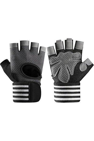 LinJie Gym Hand Gloves with Anti, Weight Lifting Gloves for Men and Women, Br...