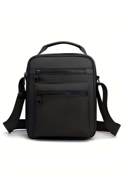 ROAISS Men's Oxford Crossbody, Square Sports Shoulder Bag with Adjustable Str...