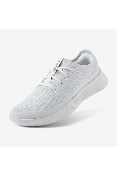 Allbirds Women's Tree Runner Go - Blizzard (Blizzard Sole)-5.5-Blizzard (Bliz...