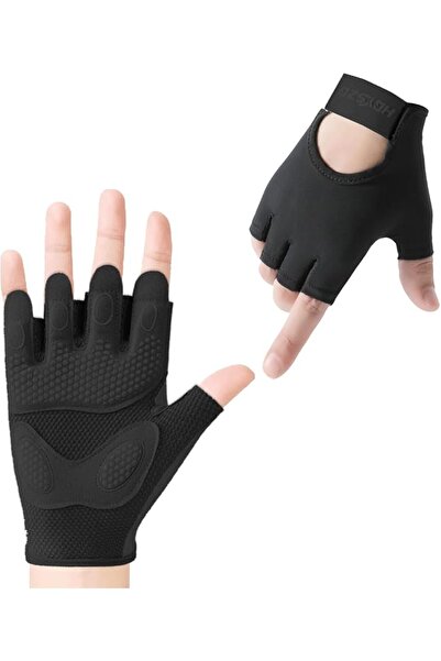 Generic Gym Gloves, Weight Lifting Gloves Full Palm Protection Breathable Ant...