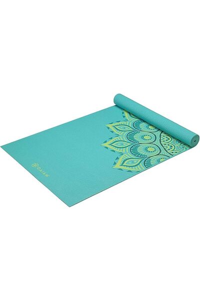 gaiam Yoga Mat - Premium 6mm Print Extra Thick Non Slip Exercise & Fitness Ma...