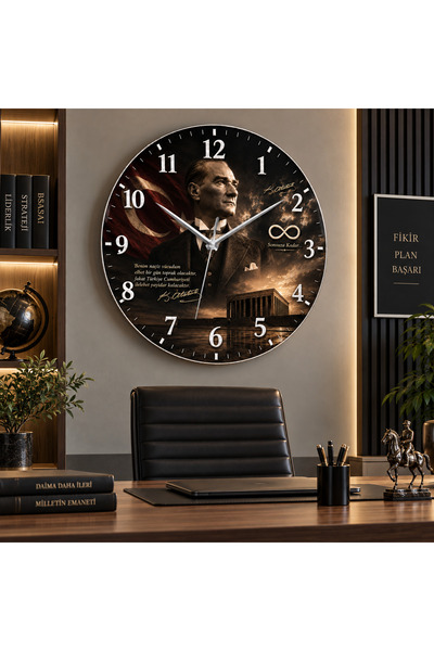 Moon&Sun Designer “Sonsuza Kadar Atatürk – Anıtkabir ve Türk Bayraklı Dekorat...