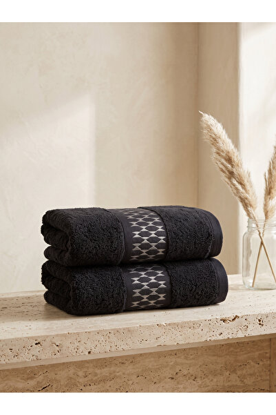 Dantela Marly Set of 2 Embroidered Hand Towels 50X90 cm