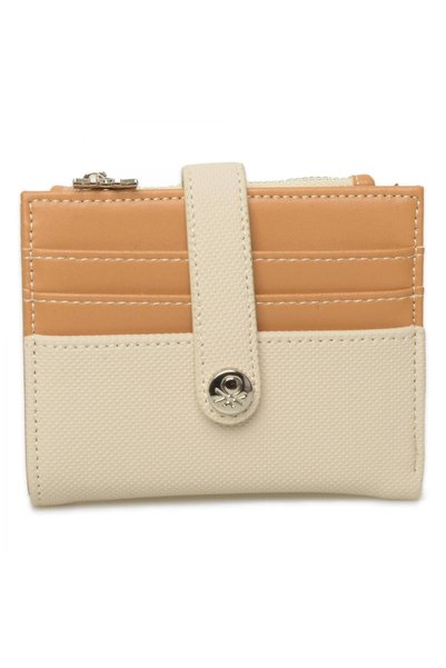 Benetton Bnt_1860 9X12X1 Bej Kadın Cüzdan