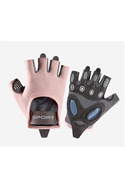 GENERAL Fingerless Exercise Gloves for Women, Ice Silk Gym Workout Yoga Fitne...