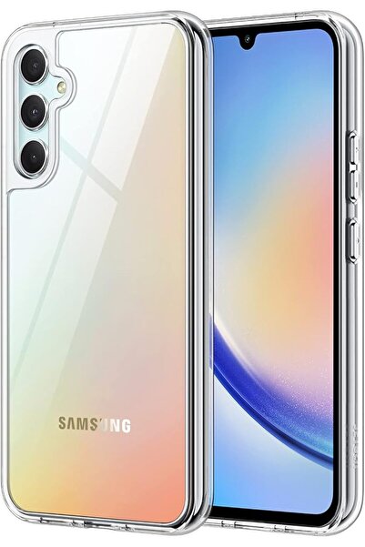 JETech Case for Samsung Galaxy A34, Anti-Yellowing, Clear