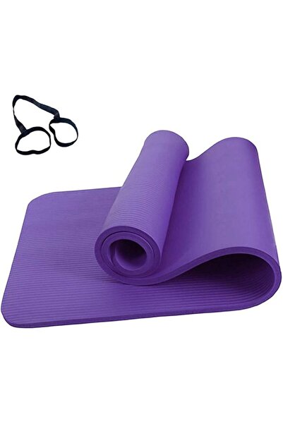 DECDEAL New 72 * 24 Inches Yoga Mat Non-Slip 10mm Thicknness Exercise Mats wi...