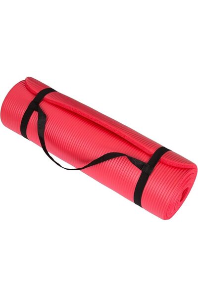 KUYING Yoga Mat Set - 180 x 60cm Long 1cm Non-Slip Comfort Foam Mat, 65cm Exe...