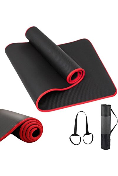 GENERAL Yoga Mat, Non-Slip Eco Friendly NBR 10mm Thick Exercise Mat, Anti-Tea...