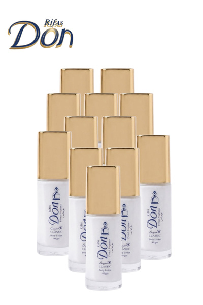 Rifas Don 12 Pieces Classic Body Lotion 40 GM