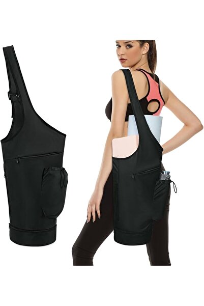 GENERAL Yoga Mat Bag with Multiple Pockets – Large Main Pocket, Waterproof We...