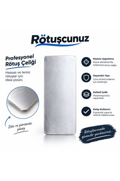 Profesyonel Rötuş Çeliği 4x9 2’li set