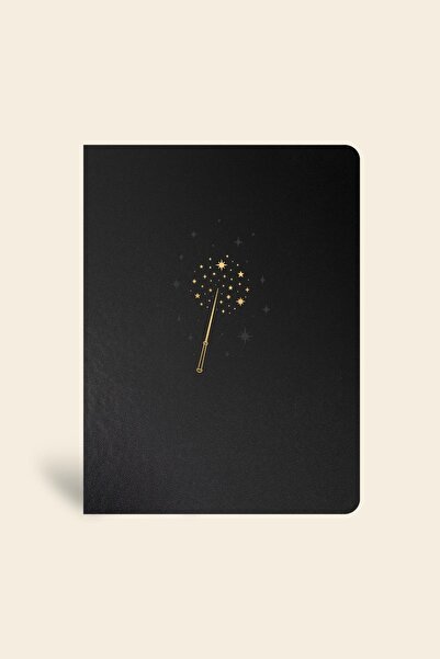 Le Color Wizard Hardcover Leather Notebook Lined Magic 13X18 cm