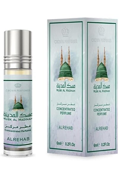 Al Rehab perfumes عطر المسك المدينة من الرحاب للجنسين 6 × 6 مل