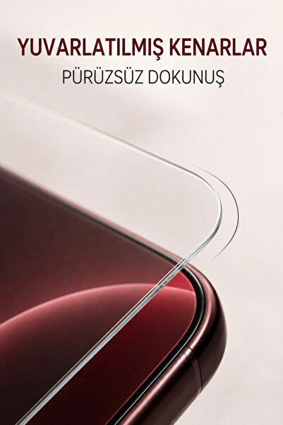 Balerion Apple Iphone 18 Pro Max Ekran Koruyucu Kırılmaz Cam