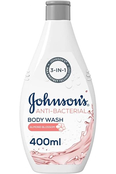 Johnson & Johnson Johnson's Body Wash, 400ml, Anti-Bacterial, Almond Blossom,...
