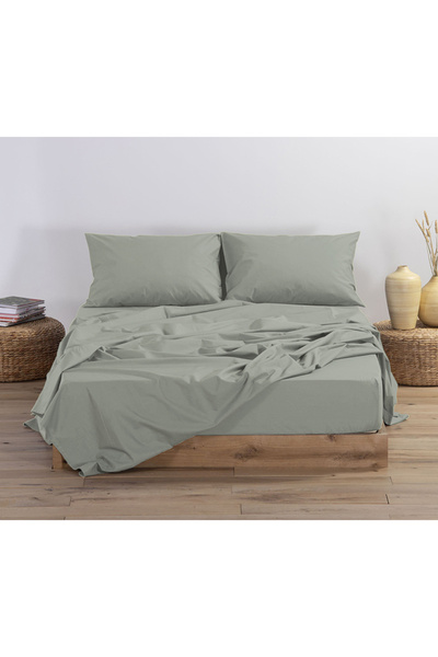 Nef Nef Homeware Nef-Nef Βασικό Κατωσέντονο με Λάστιχο Μέντα 120x200+30